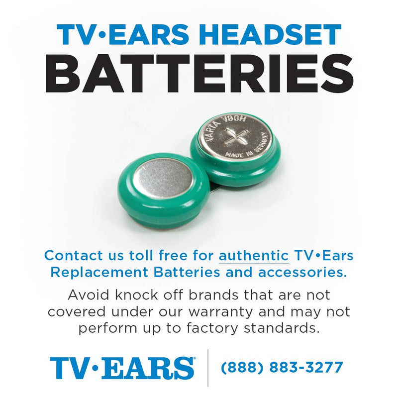 TV Ears Headset Battery 5.0, 40810