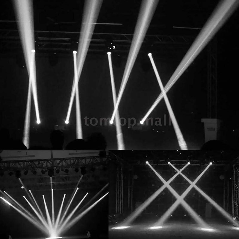 UKing Stage Spotlights,3W White Pinspot Light with Single Stand,Disco Lights for Club,DJ,Disco,Party,Wedding
