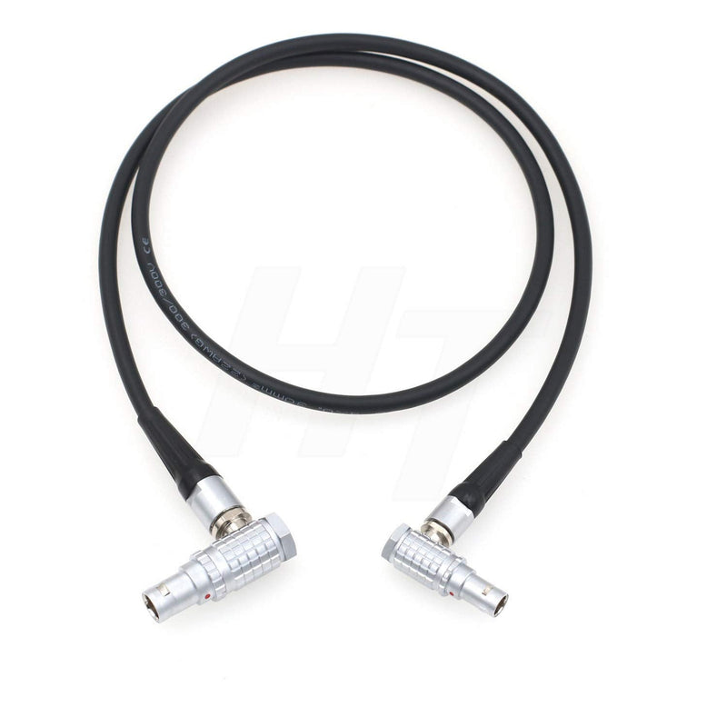 HangTon Control Power Cable for DJI Ronin 2 Right Angle 6-pin to DJI 6 pin Motor Focus 30'' (30 inch) 30 inch