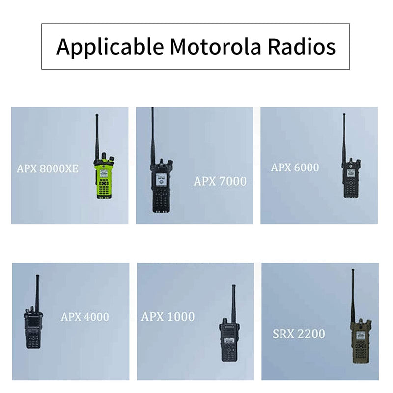 Antenna for Motorola APX 6000 Radio Short Antenna APX 6000XE APX 4000 APX 7000 8000XE Stubby Antenna 764-870 MHz Single Band 7-800 with GPS NAR6595A(1 Pack) 1 Pack