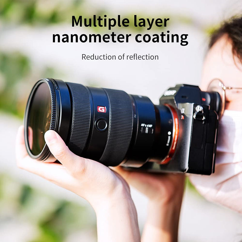 58mm Circular Polarizers Filter, K&F Concept 58MM Circular Polarizer Filter HD 28 Layer Super Slim Multi-Coated CPL Lens Filter