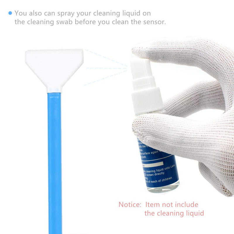 [AUSTRALIA] - SANHOOII 20 Pack DSLR or SLR Digital Camera Cleaning kit, (No Cleaning Solution) Dry Full Frame Sensor Cleaning Swab 