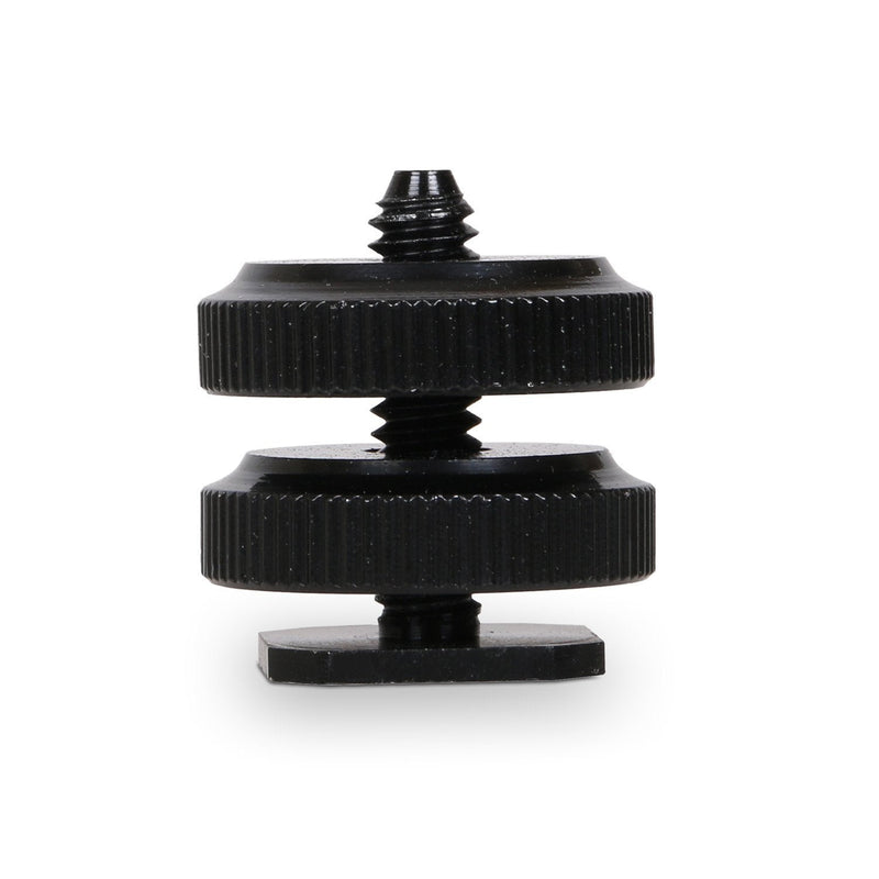 SLOW DOLPHIN 1/4 Inch Hot Shoe Mount Adapter Tripod Screw for DSLR Camera Rig(2 Packs)