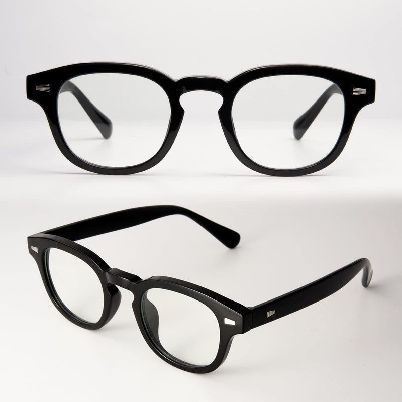 Blue Light Blocking Glasses Square with Anti Computer Glare for Gaming Reading Women and Men Multicolor Blaze Black