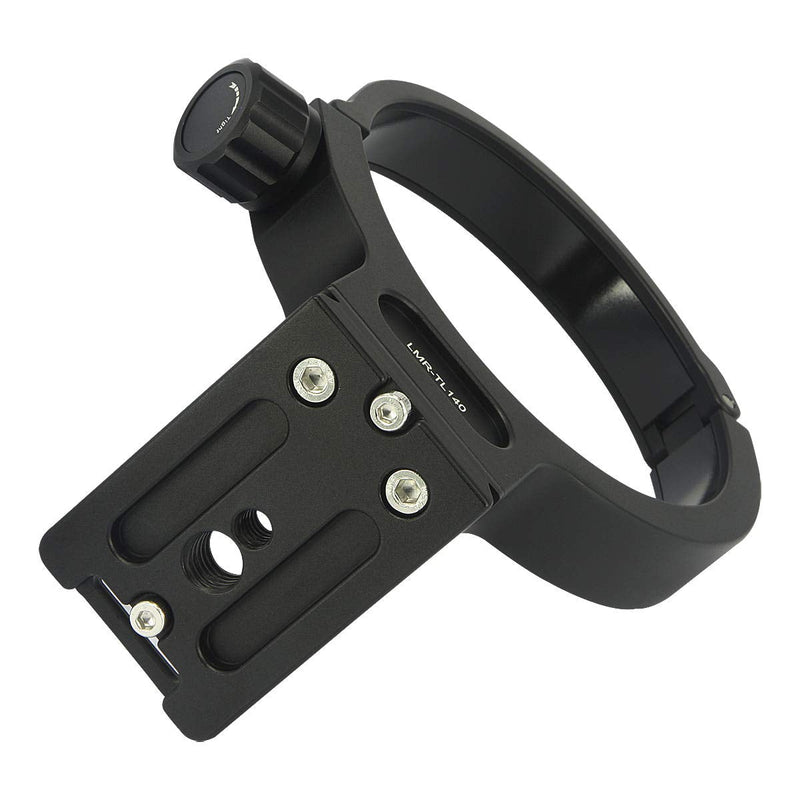 Haoge LMR-TL140 Lens Tripod Mount Ring for Tamron 100-400mm f/4.5-6.3 Di VC USD A035 Lens Stand Base Collar Replacement Foot, Built-in Arca Type Quick Release Plate Replace Tamron A035TM