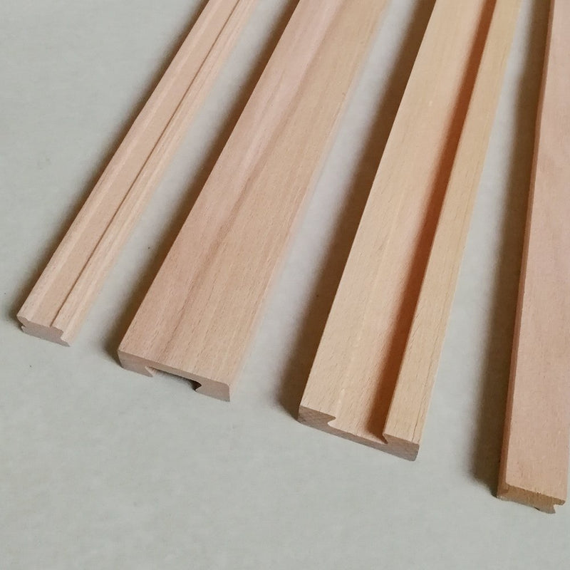 Btibpse Classic Wood Center Mount Drawer Slide 20'' (50 cm) (1) 1