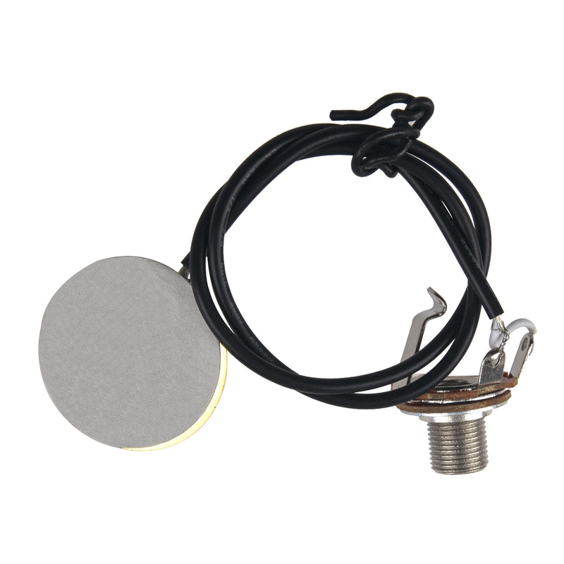 2Set Yootones Piezo Transducer Microphone Pickup Jack Mic Contact Compatible with Guitar