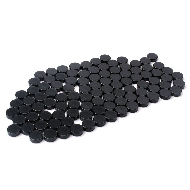 Alnicov 300Pcs Black Acrylic Dots Inlay Markers for Guitar Fingerboard Parts Diameter 6.3mm