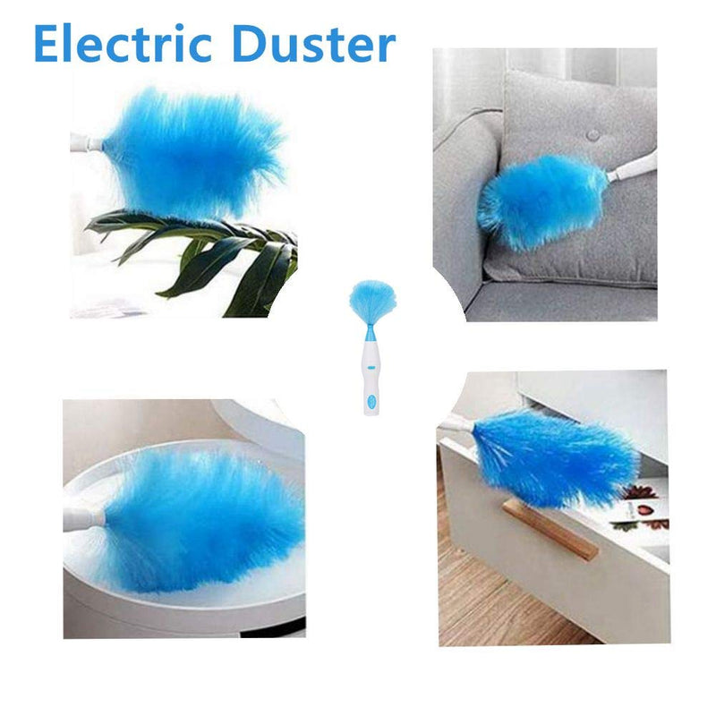 [AUSTRALIA] - Blinds Cleaning Tool, Electric Duster, Long Lifespan Ceiling Fan Cleaner Pet Hair for Mini Blind for Furniture 