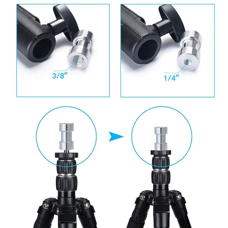 Camera Speedlite Mount Stand Flash Stand Bracket Umbrella Mount Holder Shoe Mount Compatible with Nikon Pentax Olympus Nissin Metz and Other Speedlite Flashes E Type-2 Pack