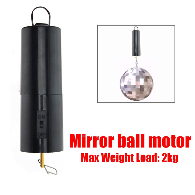 Tutoy Mirror Ball Motor Spin Operated Rotating Turning Disco Party Wedding