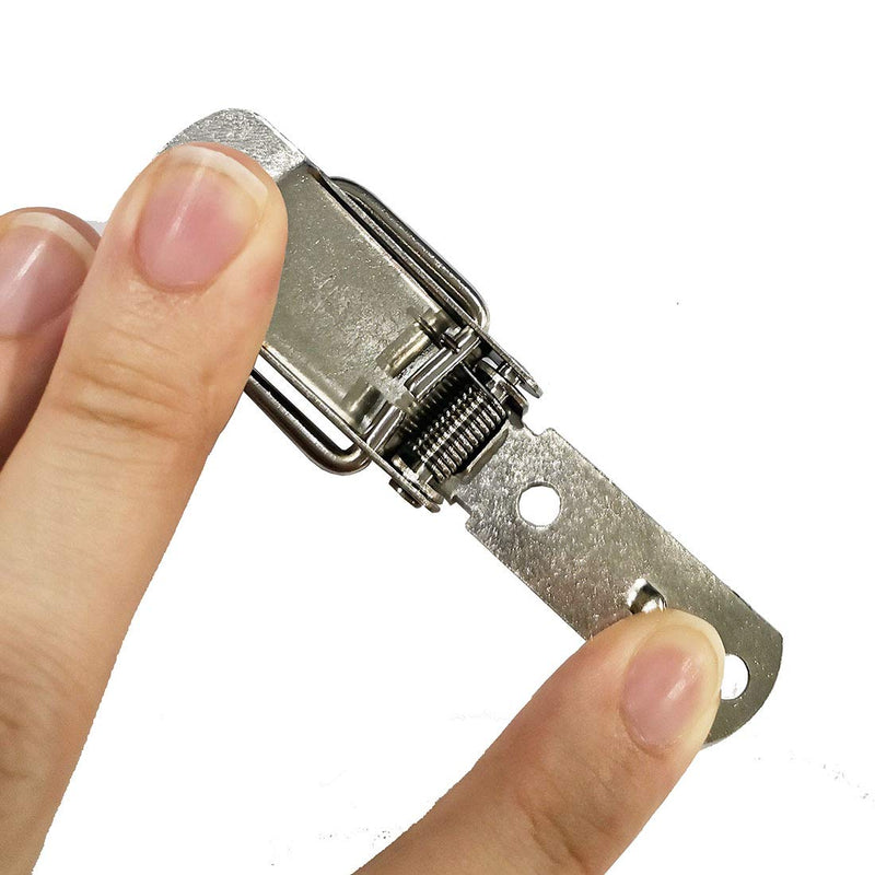 Rannb Toggle Latch Spring Loaded Stainless Steel Box Latch - 10pcs 74mm/2.9" 10pcs B