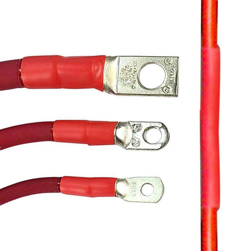 Heat Shrink Tubing, 2:1 Sleeving Wrap Cable Wire Electric Insulation Heat Shrinkable Tube Red 16Ft Length (Dia 40mm / 1.6") Dia 40mm / 1.6"