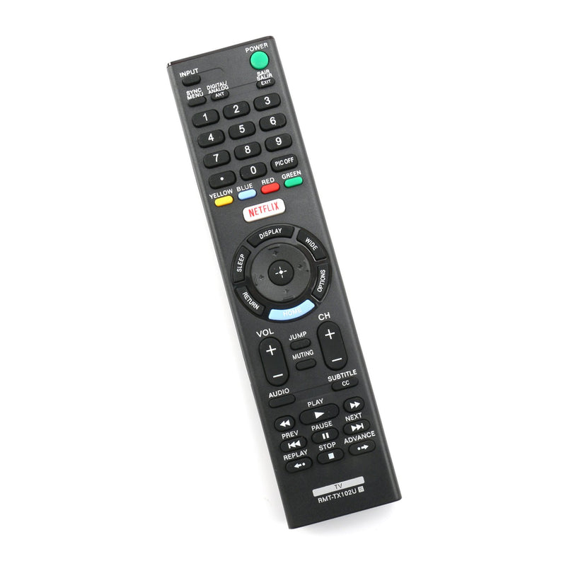 New RMT-TX102U Replace Remote Control fit for Sony TV KDL-32R500C KDL-40R510C KDL-40R530C KDL-40R550C KDL-40W600D KDL-48R510C KDL-48R530C KDL-48R550C KDL-55W6500