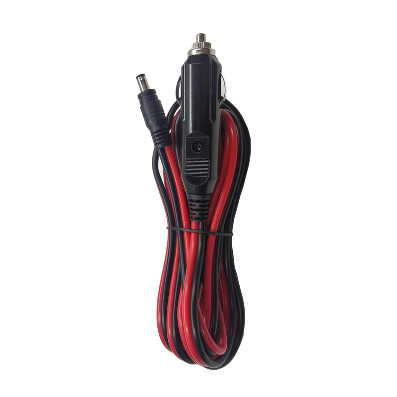 AEISVIK DC Car Charger Cable - 12-24V DC Car Charger Auto Power Supply Cord Cigarette Lighter Male Plug to DC 5.5mm x 2.1mm Connector Extension Cord for Portable DVD Player, Car, Camera (10FT) 10FT