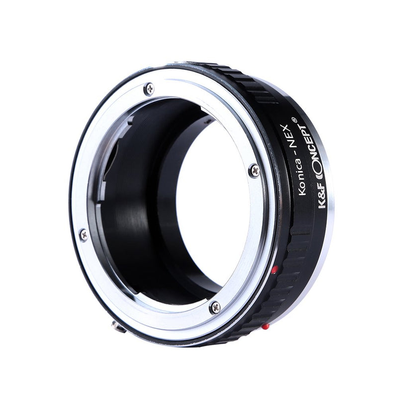 K&F Concept Lens Mount Adapter Compatible with Konica AR Lens to Sony NEX E-Mount Camera Body, fits Sony NEX-3 NEX-3C NEX-5 NEX-5C NEX-5N NEX-5R NEX-6 NEX-7 NEX-VG10 etc