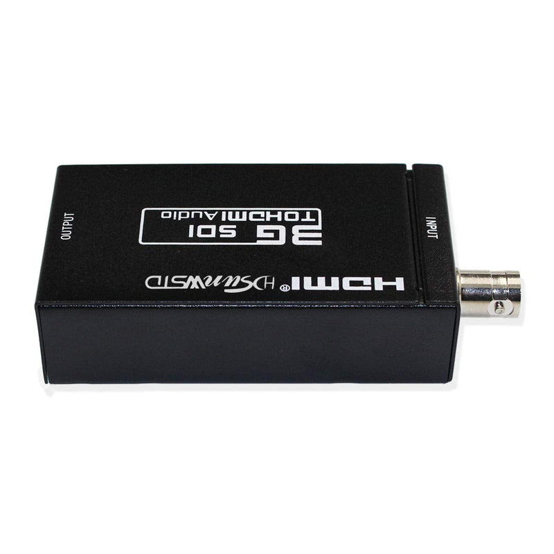SDI to HDMI Adapter Video Converter Mini 3G HD 720p/1080p Sdi Hdmi Adapter for HD-SDI and 3G-SDI Signals