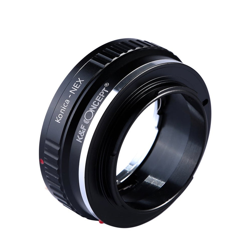 K&F Concept Lens Mount Adapter Compatible with Konica AR Lens to Sony NEX E-Mount Camera Body, fits Sony NEX-3 NEX-3C NEX-5 NEX-5C NEX-5N NEX-5R NEX-6 NEX-7 NEX-VG10 etc