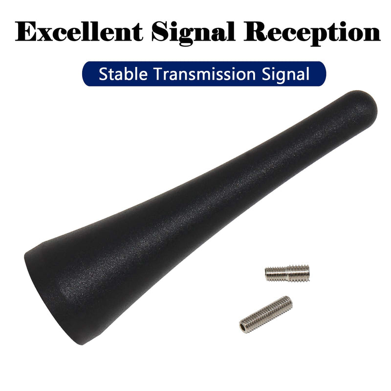 [AUSTRALIA] - Anina 3.8 inch Antenna Mast for Ford Mustang 2010-2014 Aftermarket Stubby Antenna for AM/FM Radio Wash Proof Car Antenna 