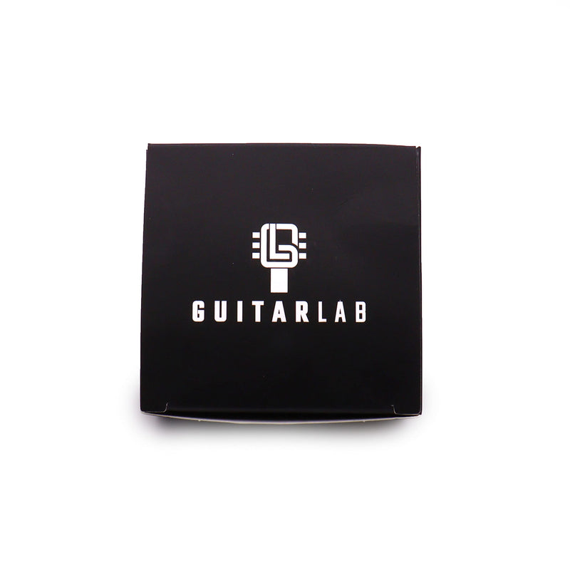 Guitar Pick Gift Tin by Guitar Lab | Guitar Accessories | Celluloid plectrums for electric, acoustic, bass guitar or ukulele | 18pcs. 0.46mm, 0.71mm and 0.96mm