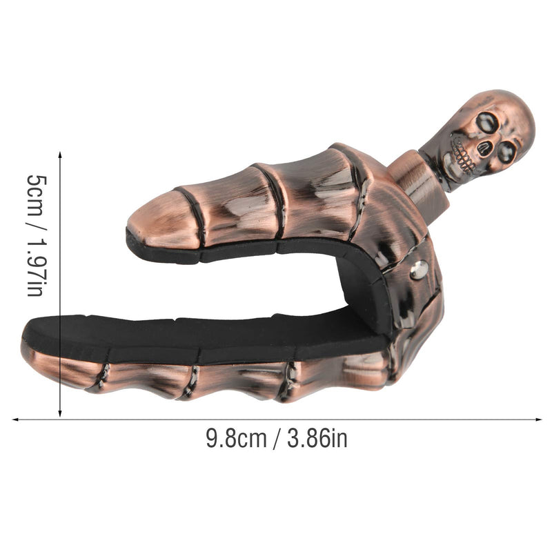 Guitar Capo Adjustable Premium Metal Capo for Folk Guitar Classical Guitar Electric Guitar Ukulele Guitar Accessories(Bronze) Bronze