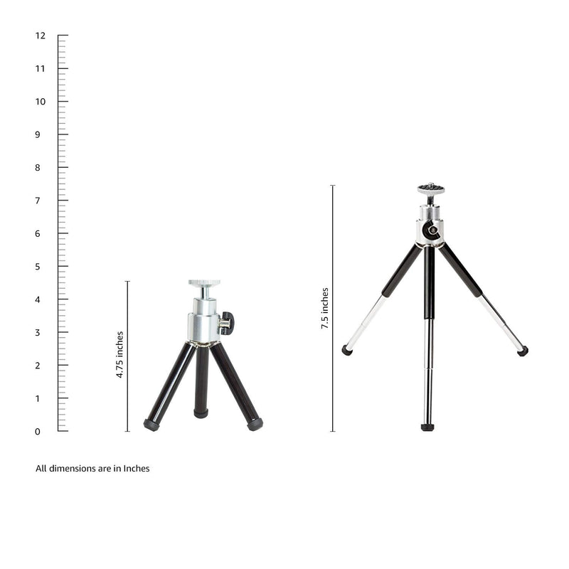 Amazon Basics Lightweight Mini Tripod 1-Pack