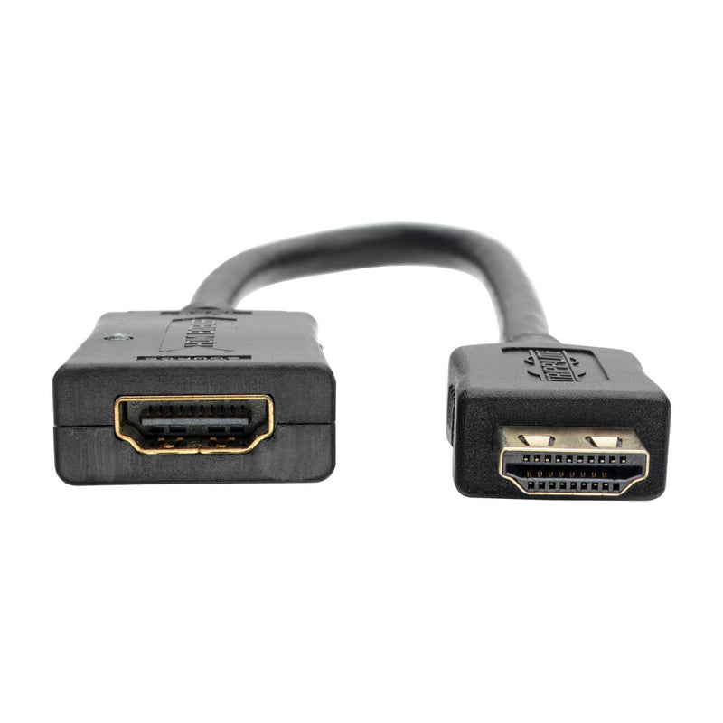 [AUSTRALIA] - Tripp Lite HDMI Extender Equalizer, Active Repeater for Video and Audio 1920x1200,1080p at 24Hz (HDMI M/F) 1-ft.(B123-001) 24 Hz Extended Range 