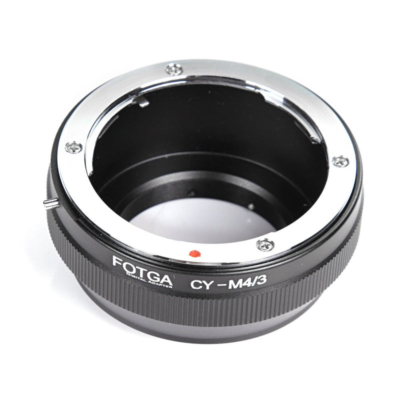 FocusFoto FOTGA Adapter Ring for Contax/Yashica C/Y CY Mount Lens to Olympus PEN and Panasonic Lumix Micro Four Thirds (MFT, M4/3) Mount Mirrorless Camera Body