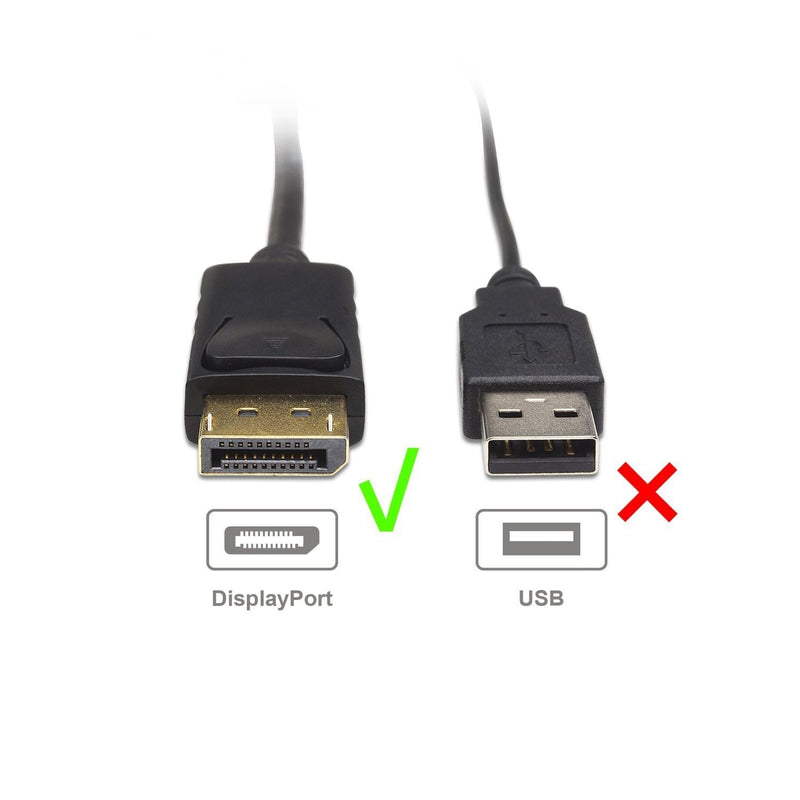 [AUSTRALIA] - Cable Matters DisplayPort to HDMI Adapter (DP to HDMI Adapter is NOT Compatible with USB Ports, Do NOT Order for USB Ports on Computers) 1 