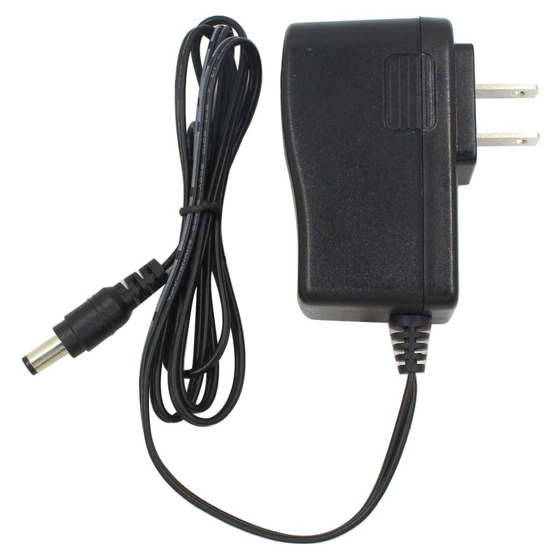 2-Pack AC to DC 12V 0.5A 500mA Power Supply Adapter, Plug 5.5mm x 2.1mm UL Listed FCC