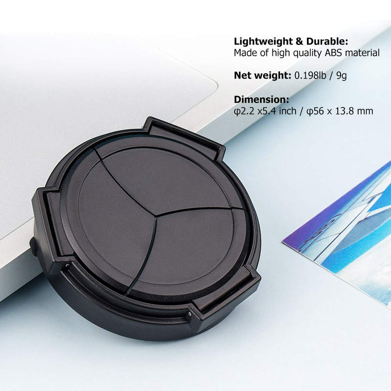 Auto Lens Cap for Ricoh GR III GR3 GRIII, No Vignetting Anti-dust Lightweight Camera Lens Cover for GR III Auto Lens Cap