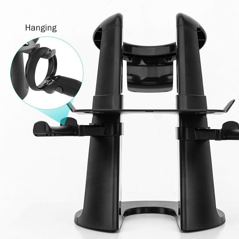 MoKo VR Stand Compatible with Oculus Quest/Rift/Rift S, VR Headset Stand, VR Headset and Controllers Holder