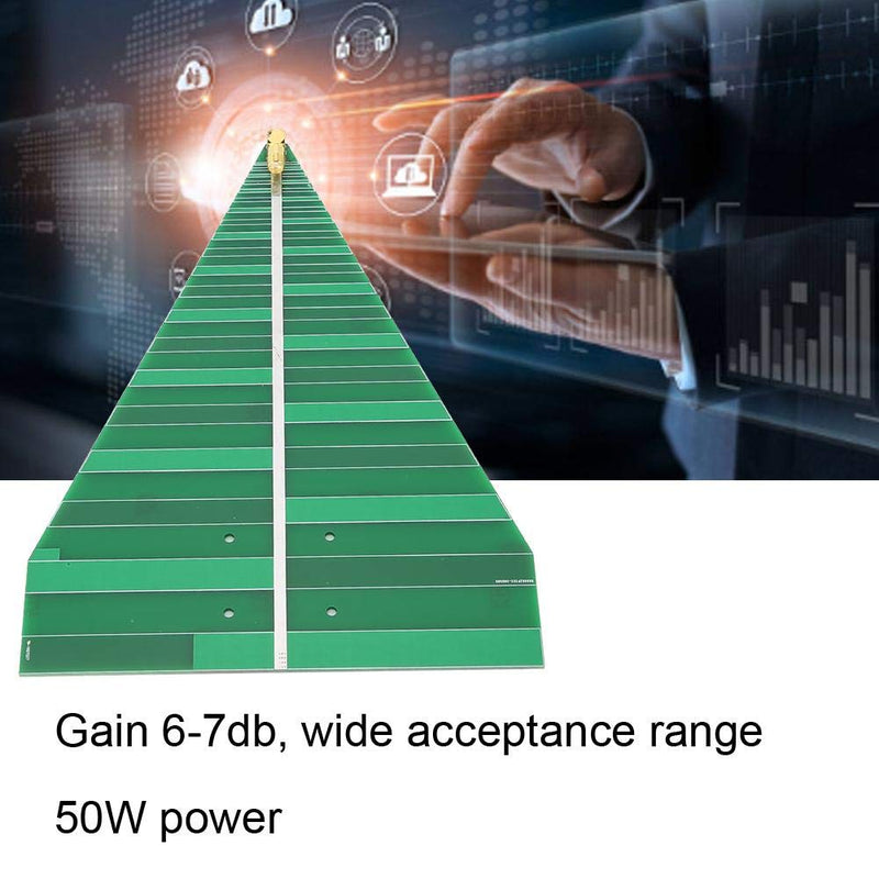 740MHz 6000MHz UWB Ultra wideband Antenna, Gain 6 7db Wide Range 50W Antenna Printed Circuit Board Ultra wideband Logarithmic Period Antenna