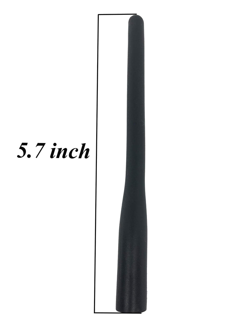 2X STD-CAT460 VHF Rubber Duck Antenna for Horizon HX270S HX280S HX370S HX500S HX600S HX750S HX850S HX290 HX300 HX400 HX460 HX751 HX851 Two-Way Radios