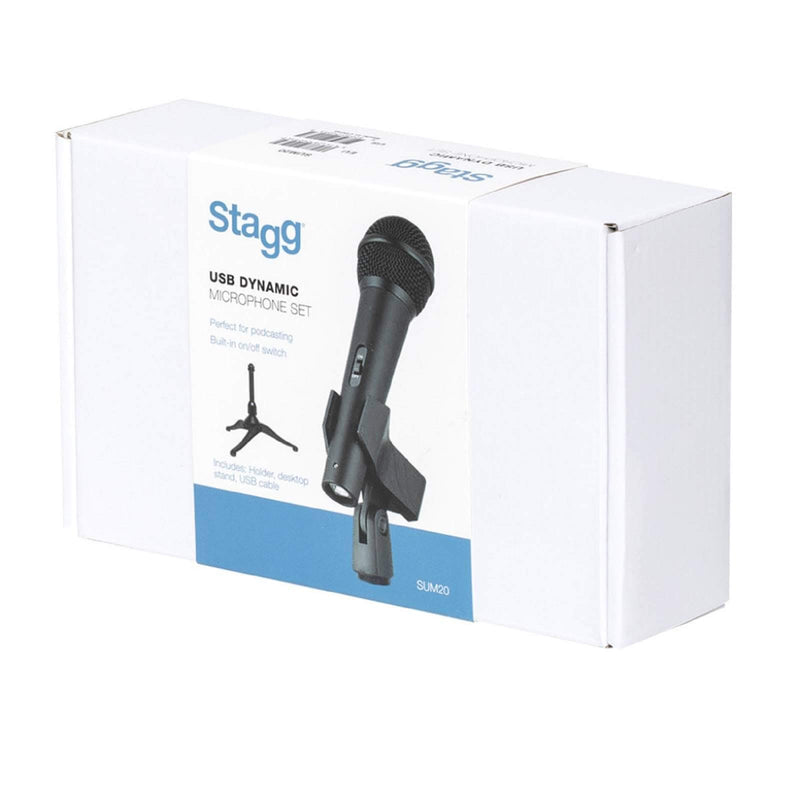 Stagg USB Dynamic Microphone for Podcasting
