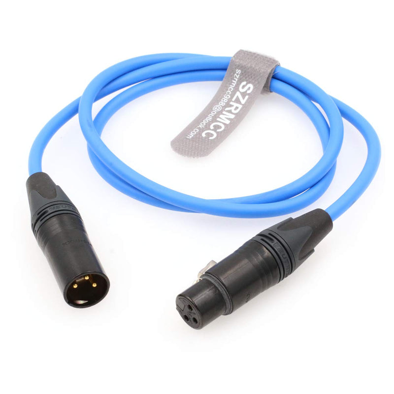 SZRMCC XLR 3 Pin Male to XLR 3 Pin Female Microphone Balanced Audio Cable