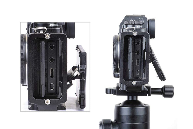 Sunwayfoto PFL-XT3 QR L Plate/Bracket for Fuji X-T3 Camera ARCA/RRS Compatible Sunway XT-3