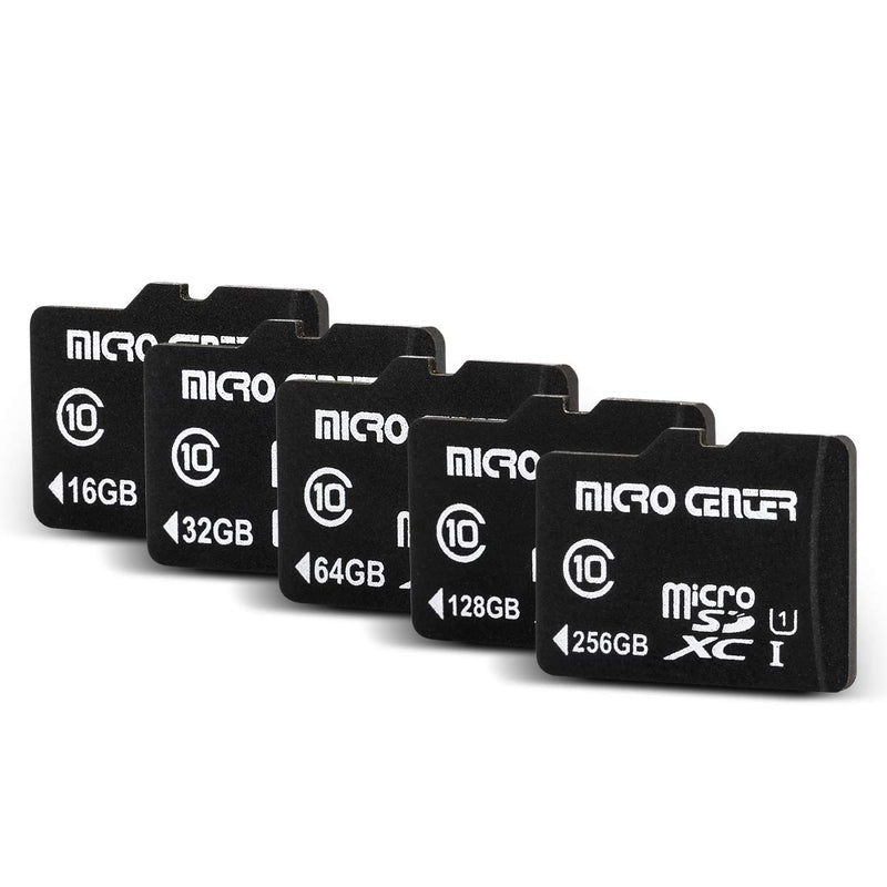 Micro Center 64GB Class 10 MicroSDXC Flash Memory Card with Adapter for Mobile Device Storage Phone, Tablet, Drone & Full HD Video Recording - 80MB/s UHS-I, C10, U1 (2 Pack) 64GB - 2 pack
