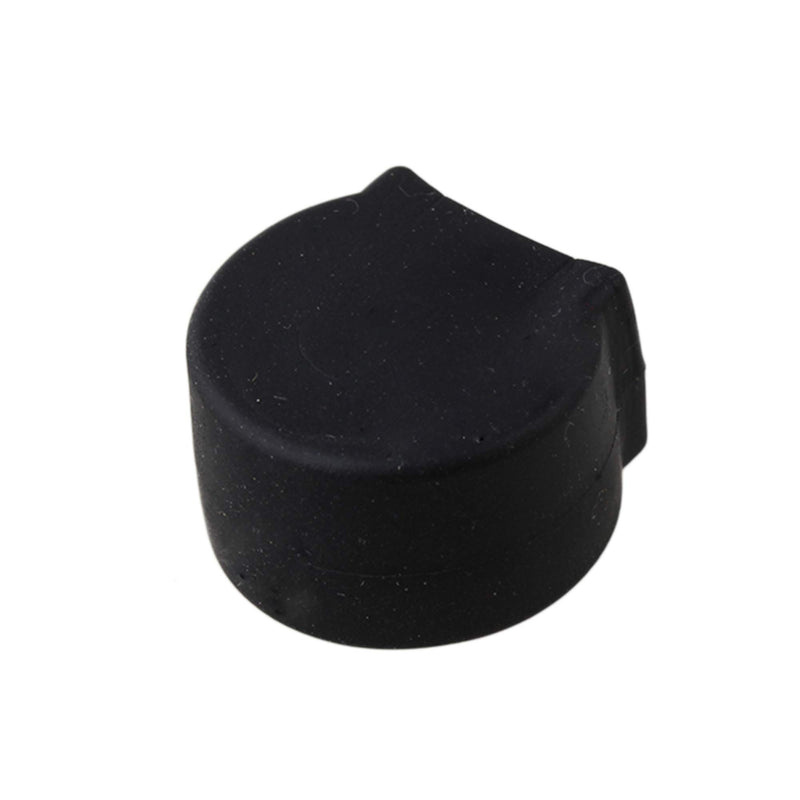 [AUSTRALIA] - Yibuy Black Soft Rubber Clarinet Thumb Rest Cushion Protector Pack of 5 