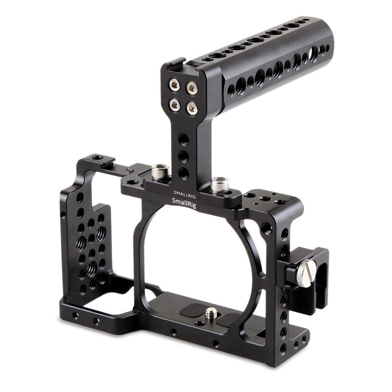 SMALLRIG Cage Kit for Sony A6000 A6300 NEX7 Camera with Cage, Handle, HDMI Clamp - 1921