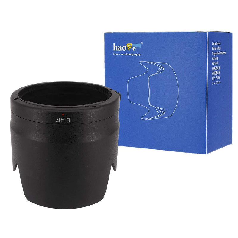 Haoge Bayonet Lens Hood Compatible with Canon EF 70-200mm f/2.8L is II USM Lens Replaces Canon ET-87