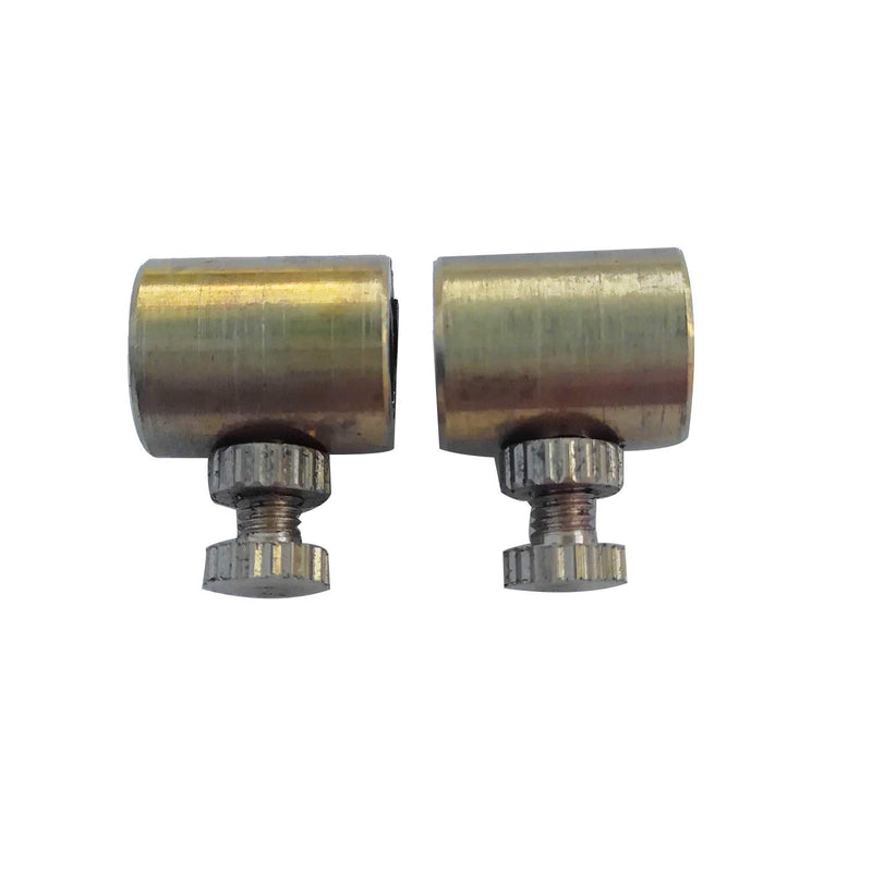 [AUSTRALIA] - Violin Mute 2 Pieces, Wolf Tone Gone Eliminator Mute Suppressor Tube Replacement Accessories for Violins (Gold) Gold 