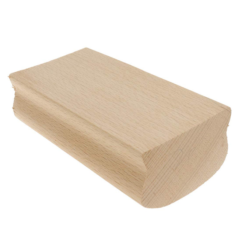 Dasunny Wood 20# Radius Sanding Block, Radian Polished Block Luthier Tool for Guitar Bass Fret Leveling Fingerboard 20#