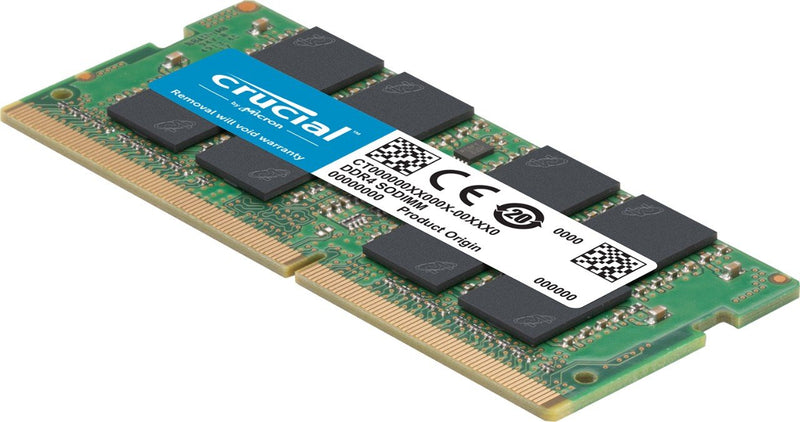 Crucial 8GB Single DDR4 2133 MT/s (PC4-17000) DR x8 SODIMM 260-Pin Memory - CT8G4SFD8213 8GB Dual Rank