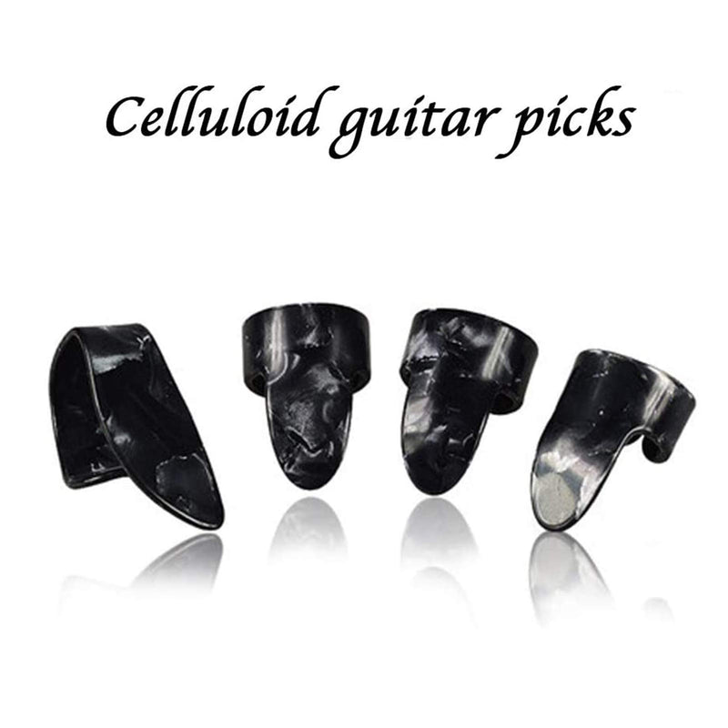Guitar Slide, Include 1 Brass Slide, 1 Steel Guitar Slide and 1 Glass Slide, Come With Guitar Picks