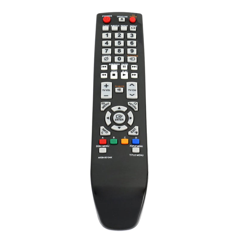 New AK59-00104K Replaced Remote Control fit for Samsung BD Blu-Ray Disc DVD Player BDP1590 BD-P1600A BD-P3600 BD-P1590 BD-P1620 BD-P1580