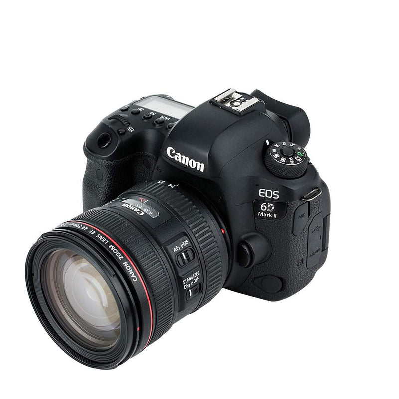 [AUSTRALIA] - JJC Eb Ef Eyecup Eyepiece Eyeshade for Canon T8i T7i T6s T6i T5i SL3 SL2 T7 T6 T5 T3 5D Mark II 6D Mark II 90D 80D 77D 70D 60D 60Da Viewfinder Replace Canon Eb Ef Cup Soft Silicone Extended Design Replaces Canon EB/EF 
