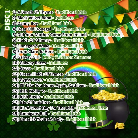 IRISH KARAOKE CD+G (CDG) Disc Pack. 40 Greatest Irish Songs Ever. Mr Entertainer Big Hits