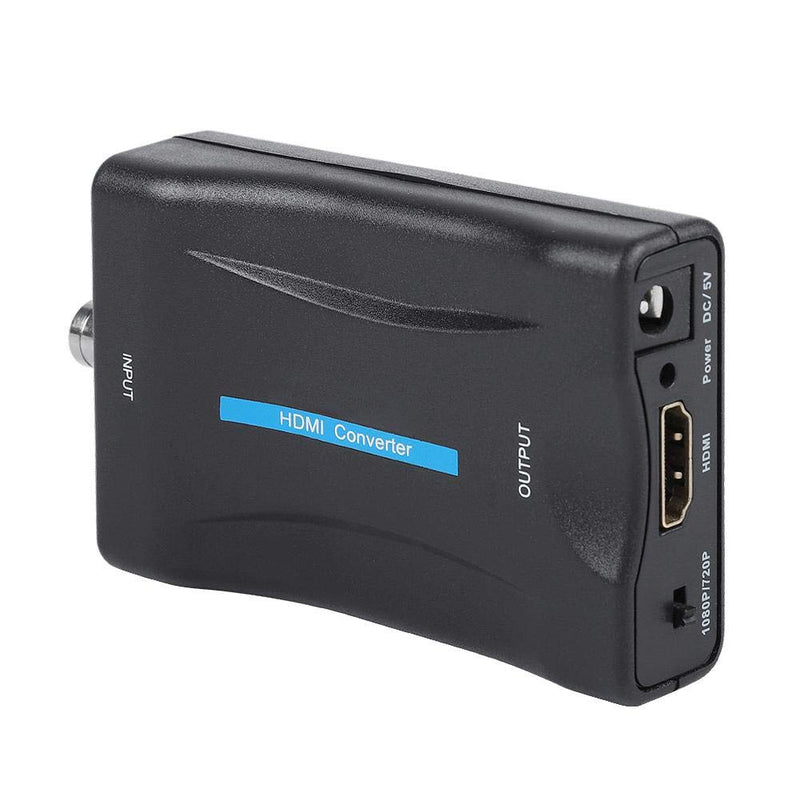 Zerone BNC to HDMI Converter Display HD 1080P/720P Video Adapter Surveillance Monitor for PS2, PS3, PSP, WII, XBOX360 (BNC Input Only Supports Analog Signals, Not Digital Signals)