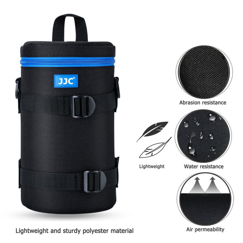 JJC Deluxe Lens Case Pouch for Canon EF 100-400mm f4.5-5.6L IS USM/EF 70-200mm f2.8L IS II USM,Nikon AF-S Nikkor 70-200mm f2.8/AF-S Nikkor 80-200mm f/2.8G and other Lenses below 4.45" x 9.45"(D x L) XXXL Size